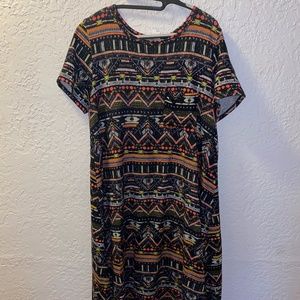 LulaRoe Carly High Low Dress
